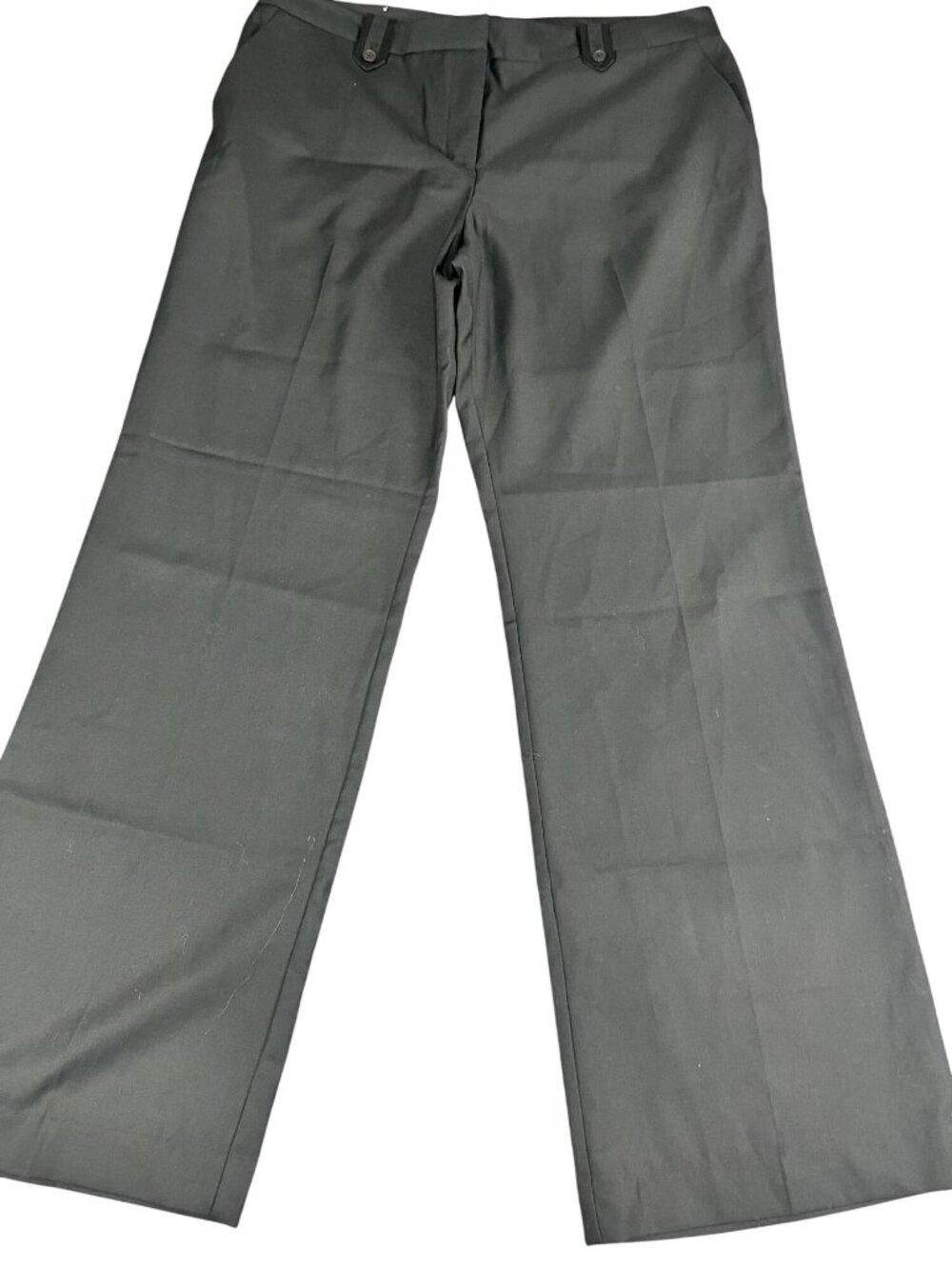 Isaac Mizrahi For Target Womens Black Wide-Leg Pants 16